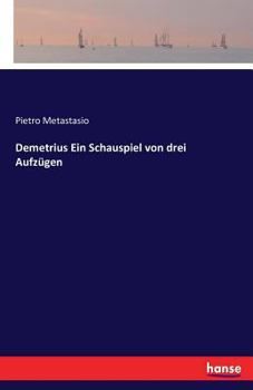 Paperback Demetrius Ein Schauspiel von drei Aufzügen [German] Book