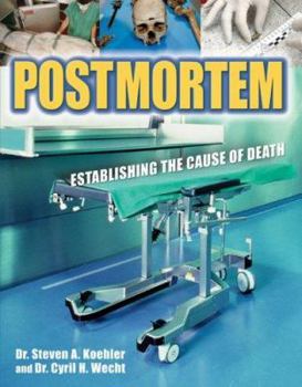 Hardcover Postmortem: Establishing the Cause of Death Book