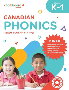 Paperback Canadian Phonics K-1 Book