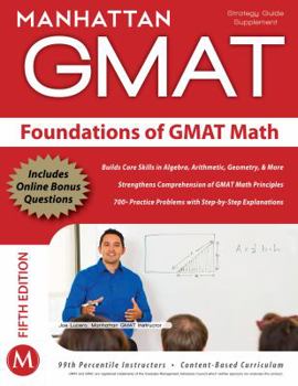 Paperback Foundations of GMAT Math Book