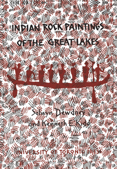 Paperback Indian Rock Paintings of the Great Lakes Book