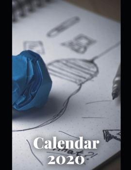 Paperback Engineer Calendar 2020: Calendar Weekly Planer 2020 Logbook Diary Gift Todo Memory Book Budget Planner Hobby - Men, Woman, Girls & Boys - 8.5" Book