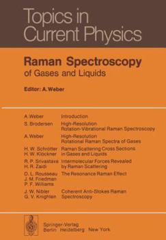 Paperback Raman Spectroscopy of Gases and Liquids Book