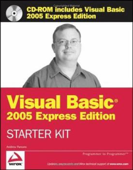 Paperback Wrox's Visual Basic 2005 Express Edition Starter Kit [With CDROM] Book