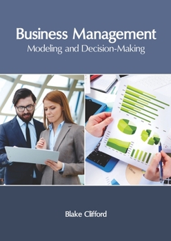 Hardcover Business Management: Modeling and Decision-Making Book