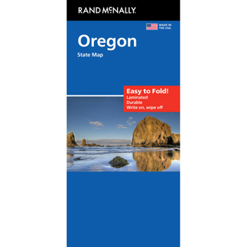 Loose Leaf Rand McNally Easy to Fold: Oregon State Map Book