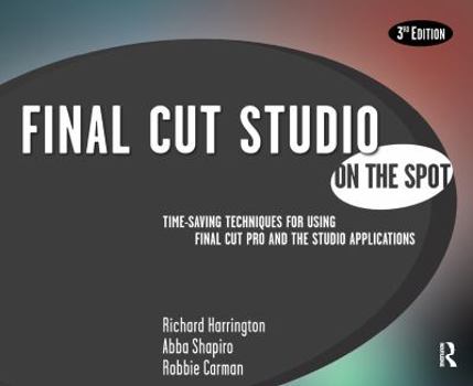Paperback Final Cut Studio on the Spot Book