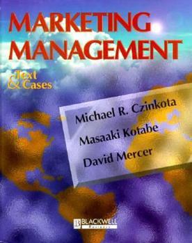 Hardcover Marketing Management: Text and Cases Book