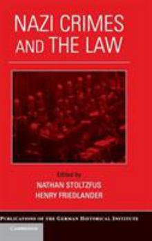 Hardcover Nazi Crimes and the Law Book