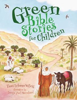 Paperback Green Bible Stories for Children Book