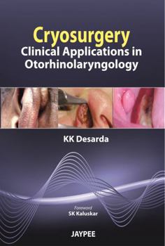 Paperback Cryosurgery: Clinical Applications of Otorhinolaryngology Book