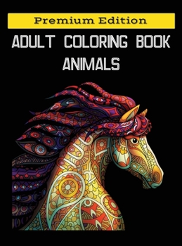 Adult Coloring Book Animals: Stress Relieving Designs Animals, Fun, Easy, and Relaxing Coloring Pages for Animal Lovers