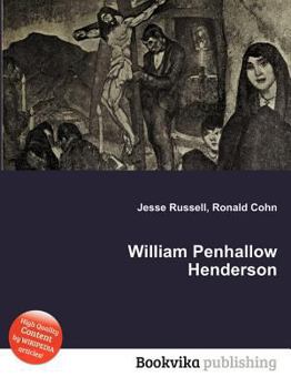 Paperback William Penhallow Henderson Book