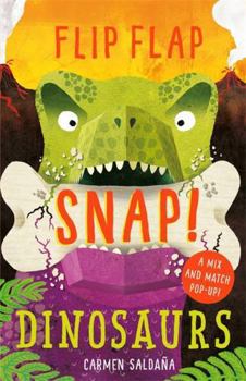 Hardcover Flip Flap Snap: Dinosaurs Book