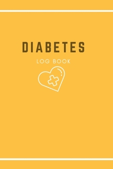 Paperback Diabetes Logbook: Cute Portable Diabetis Organizer & Logbook Book