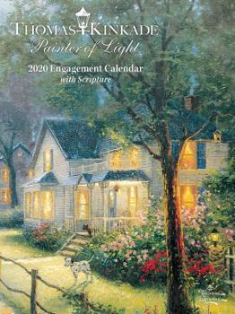 Calendar Thomas Kinkade Painter of Light with Scripture 2020 Engagement Calendar Book