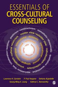 Paperback Essentials of Cross-Cultural Counseling Book