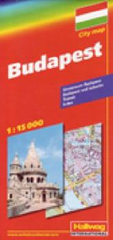 Map Budapest City Map Book