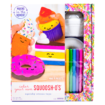 Toy Color Your Own Squoosh-O's Book