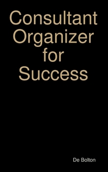 Hardcover Consultant Organizer for Success Book