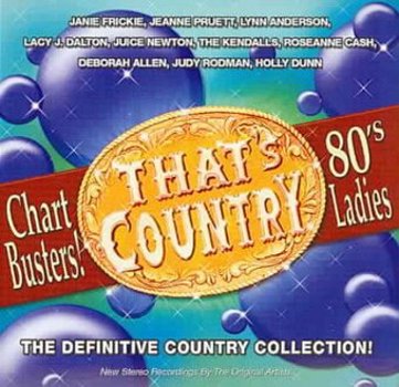 Music - CD That's Country 80's Ladies Book