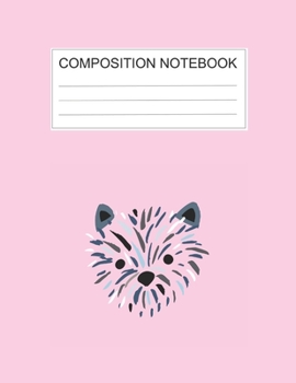 Composition notebook: Ruled (8.5 x 11 in), 110 Pages: Diary Book For Girl, Journal Notebook For Kids, Writing Journal Lined, Cute Pets (8.5 x 11 in), 110 Pages (cute composition pink)