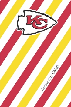 Paperback Kansas City Chiefs: Chiefs Striped Notebook & Journal - NFL Fan Essential - Chiefs Fan Appreciation Book