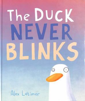 Hardcover The Duck Never Blinks Book