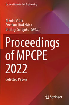 Paperback Proceedings of Mpcpe 2022: Selected Papers Book