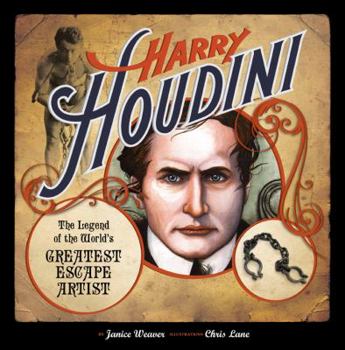 Hardcover Harry Houdini: The Legend of the World's Greatest Escape Artist Book