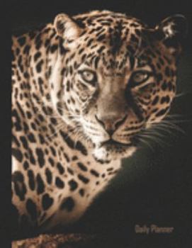 Planner: 2020 - 2021 African Leopard Daily Planner | Safari Wildlife Animal Felidae South Africa Cover | January 20 - December 20 | Writing Notebook | ... | Plan Days, Set Goals & Get Stuff Done