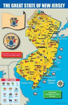Map New Jersey State Map Book