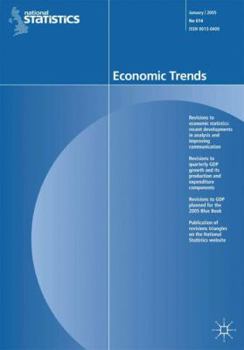 Paperback Economic Trends Vol 614 January 2005 Book