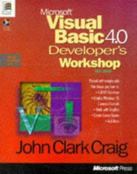 Paperback Microsoft Visual Basic 4.0 Developers Workshop Book