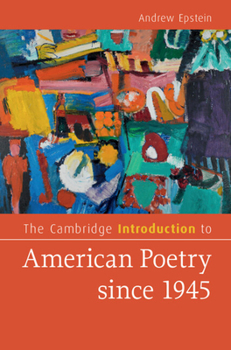 Paperback The Cambridge Introduction to American Poetry since 1945 Book