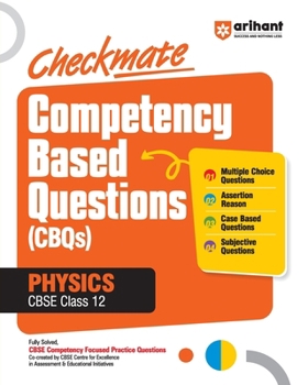 Paperback Checkmate CBQs Physics 12th Book