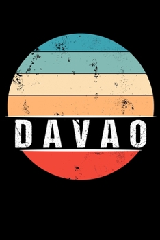 Paperback Davao: 100 Pages 6 'x 9' - Travel Journal or Notebook Book