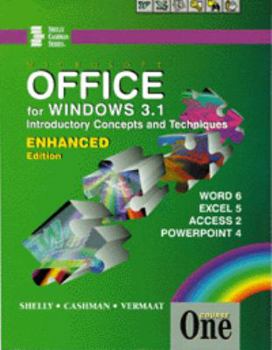 'Microsoft Office : Introductory Concepts and Techniques: Word, Excel, Access, Powerpoint, Course One