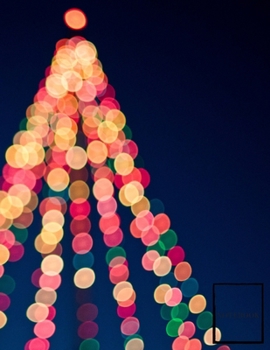 Christmas Time Lined Notebook Writing Pad Sketchbook: Unlined Ruled Pages Book (8.5 x 11 inches A4) - 100 Pages Journal II Planning, Drawing, Sketching, Writing (happy holidays)