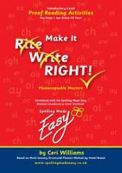 Paperback Make it Right Book