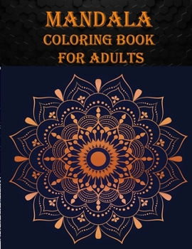 Paperback Mandala Coloring Book For Adults: 80 unique mandala designs, a stress relieve and mind relaxation book