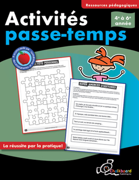 Paperback Activites Passe-Temps 4-6 Book