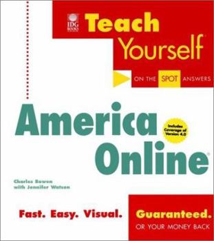 Paperback Teach Yourself? America Online? Book
