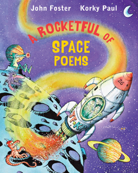 Hardcover A Rocketful of Space Poems Book