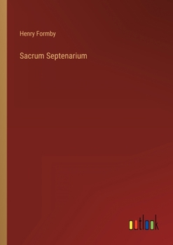 Paperback Sacrum Septenarium Book