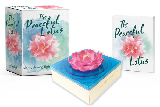 Paperback The Peaceful Lotus: With Calming Light and Sound Book