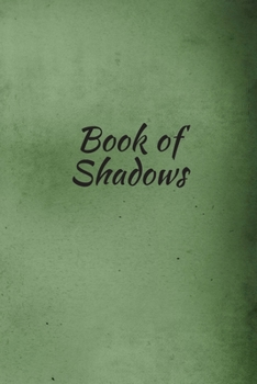 Paperback Book of Shadows - Create and Record Your Own Spells: Beautiful blank spell book Grimoire - a great gift idea for any wiccan, witch or druid. Book