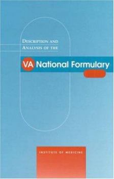 Paperback Description and Analysis of the Va National Formulary Book