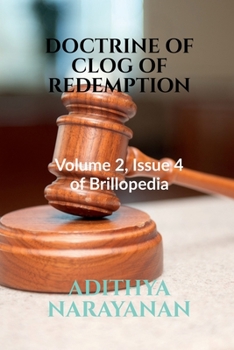 Paperback Doctrine of Clog of Redemption Book