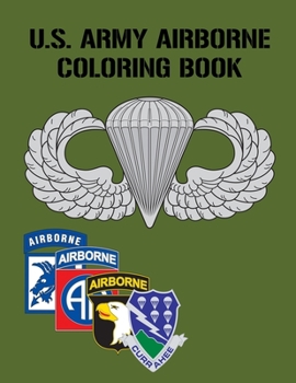 Paperback U.S. Army Airborne Coloring Book